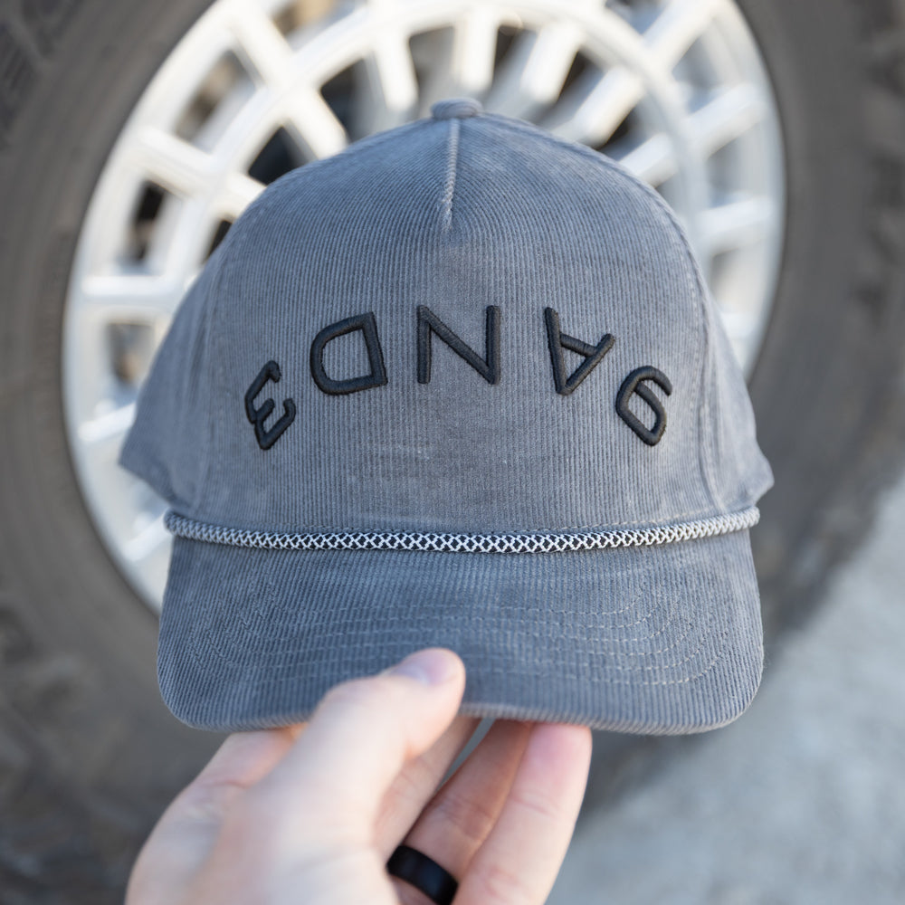 9AND3 Premium Corduroy Hat (Gray)