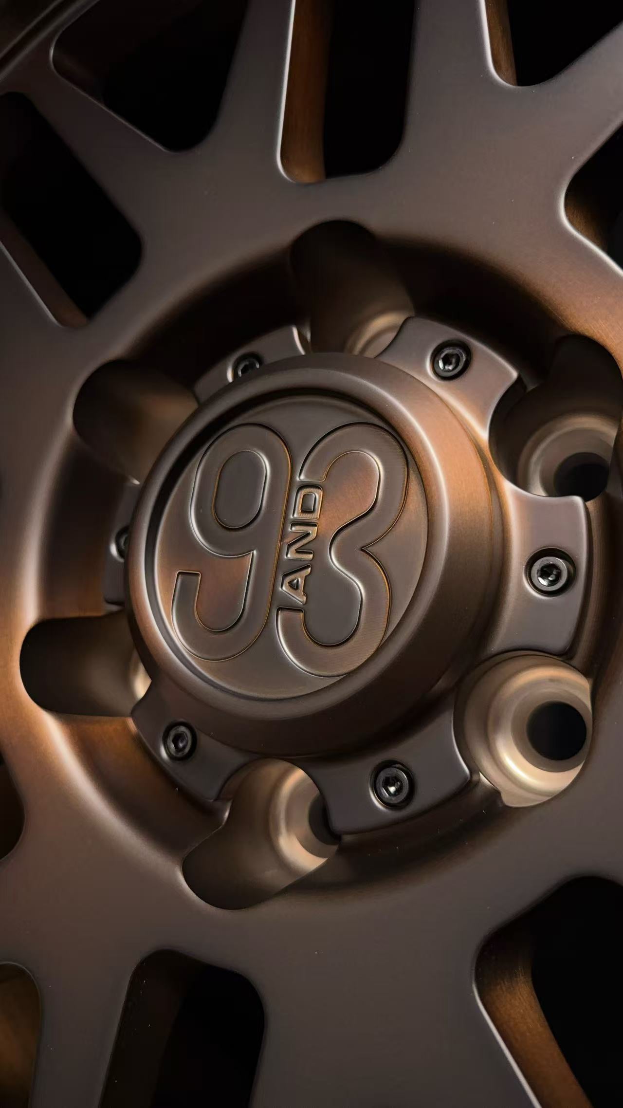 (Set of 4) FR-01 | 6061-T6 Forged | Simulated Beadlock | Matte Brushed Triple Bronze (6x135 | 17x8.5, 0mm Offset)