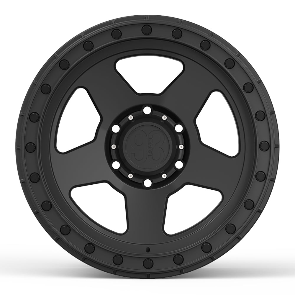 FR-05 | 6061-T6 Forged | Simulated Beadlock | Black