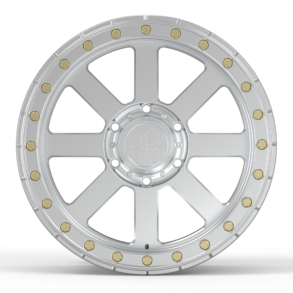 FR-08 | 6061-T6 Forged | Simulated Beadlock | Machined