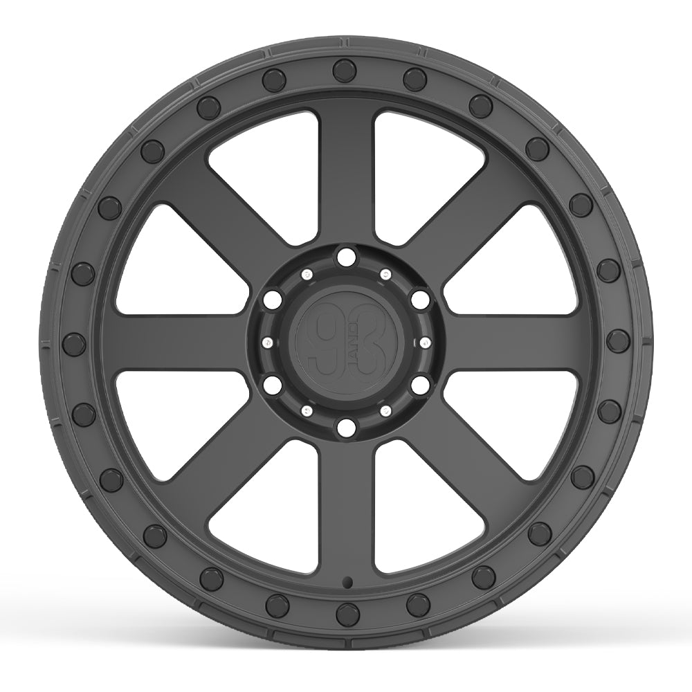 FR-08 | 6061-T6 Forged | Simulated Beadlock | Gunmetal