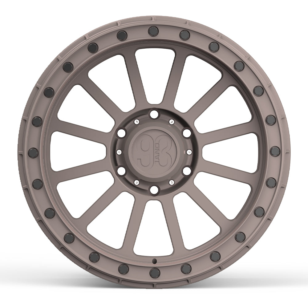 FR-12 | 6061-T6 Forged | Simulated Beadlock | Bronze