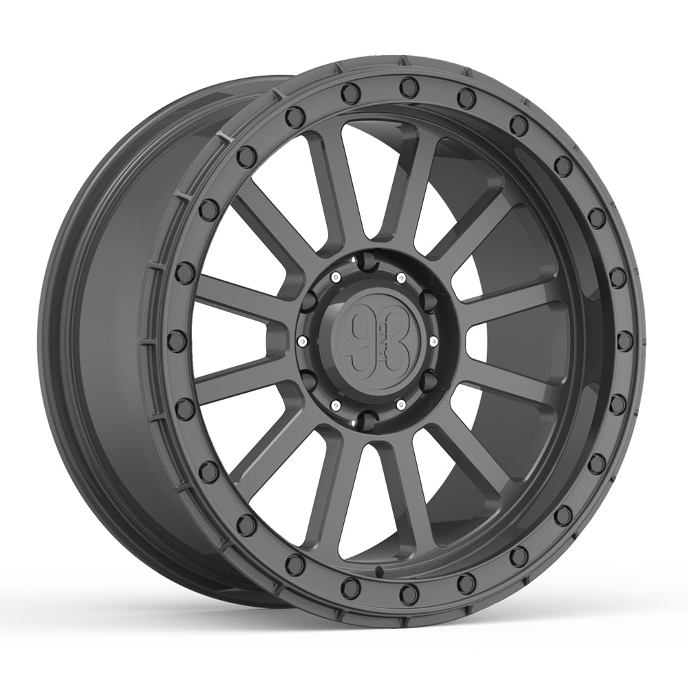 FR-12 | 6061-T6 Forged | Simulated Beadlock | Gunmetal