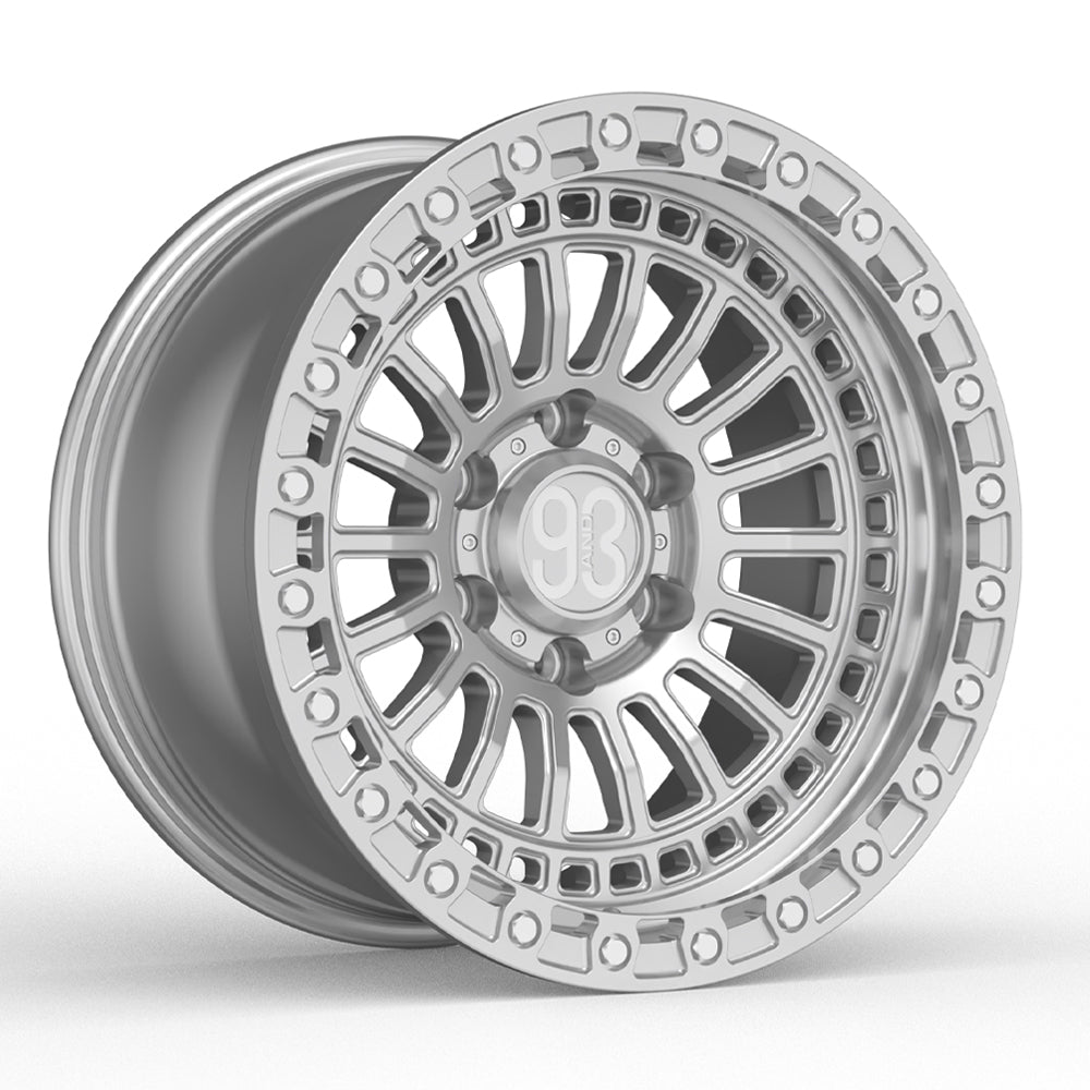 タイヤ19 Familyvalue FR-19 | 6061-T6 Forged | Simulated Beadlock | Machined