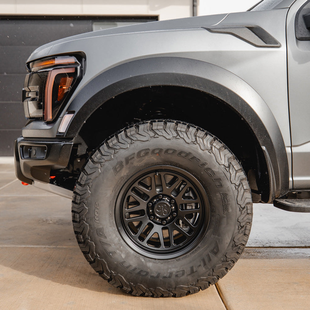 FRS-01 | 6061-T6 Forged | Smooth Lip | Black