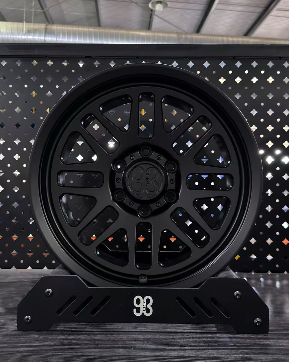 (Set of 4) FRS-01 | 6061-T6 Forged | Smooth Lip | Matte Black (6x135 | 17x8.5, 0mm Offset)
