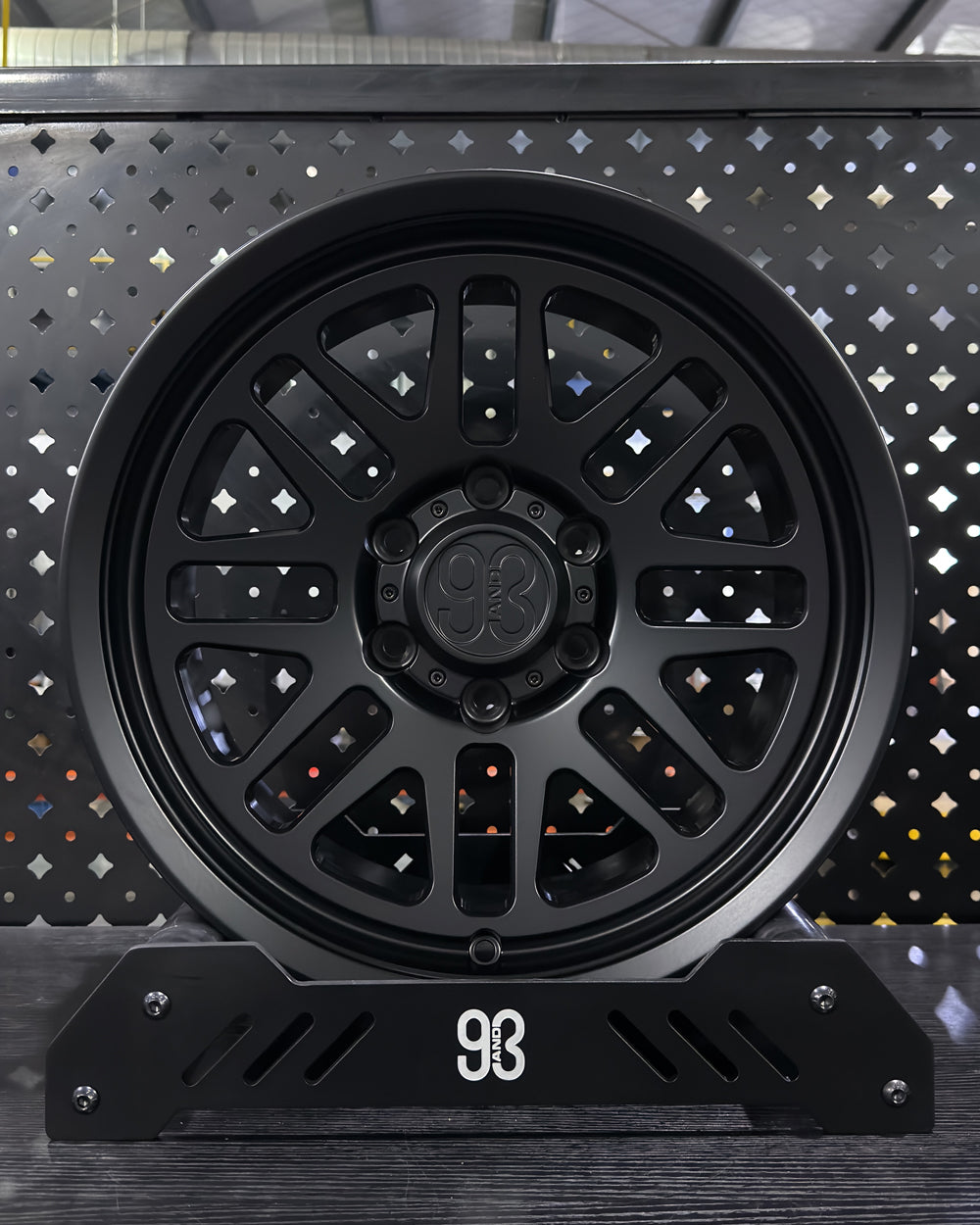 (Set of 4) FRS-01 | 6061-T6 Forged | Smooth Lip | Matte Black (6x135 | 17x8.5, 0mm Offset)