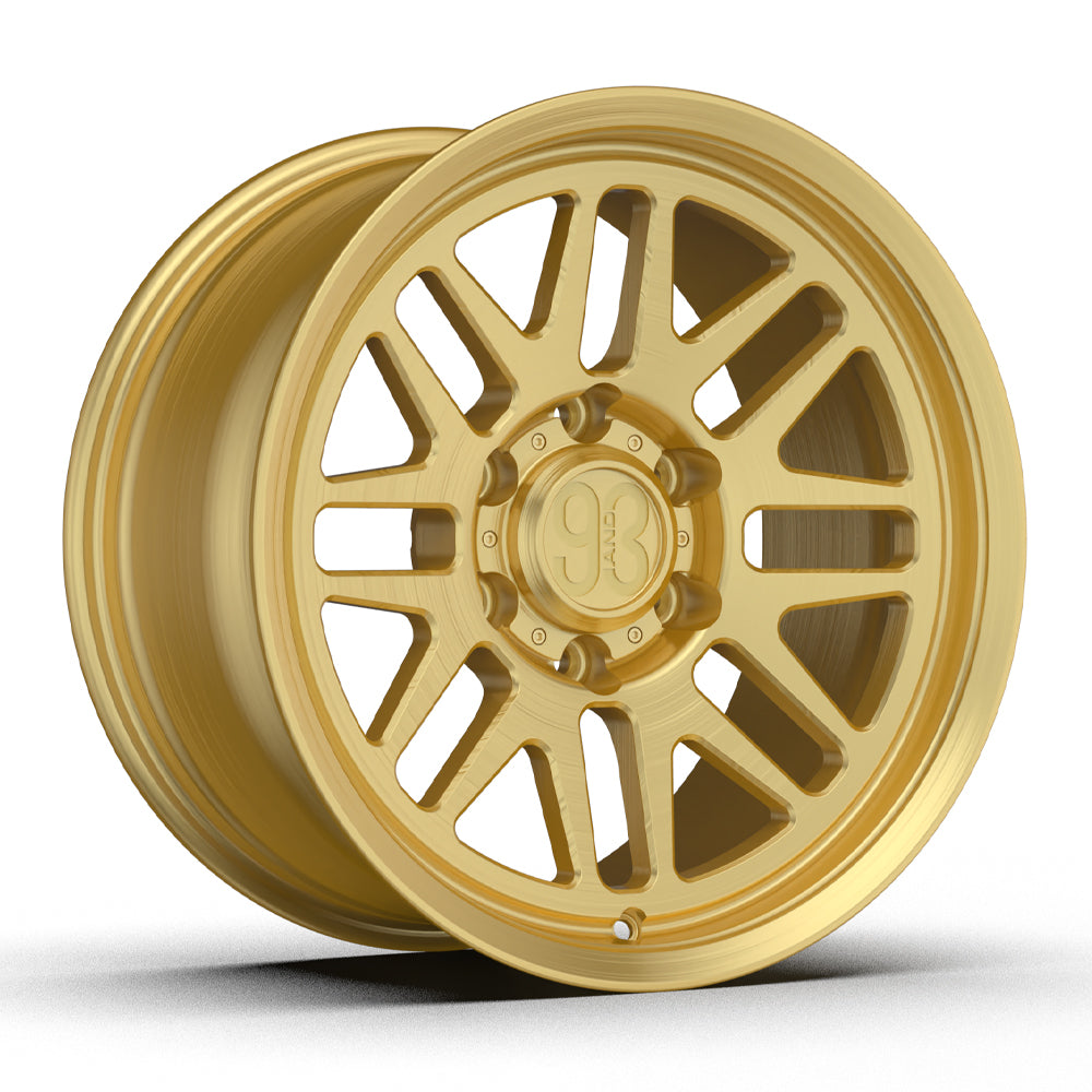 FRS-01 | 6061-T6 Forged | Smooth Lip | Brushed Gold