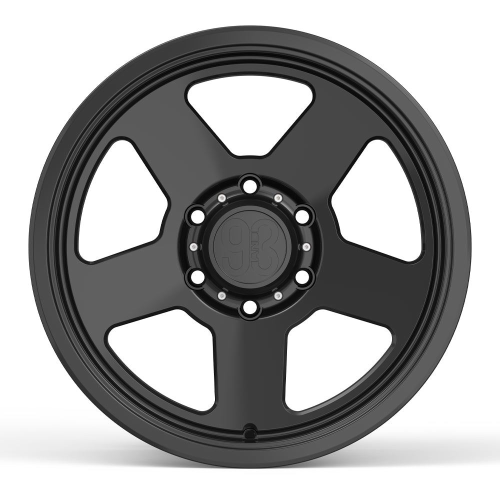 FRS-05 | 6061-T6 Forged | Smooth Lip | Black