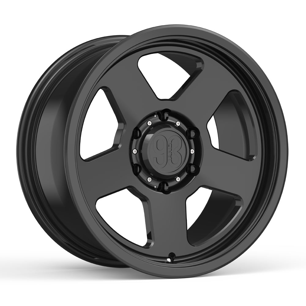 FRS-05 | 6061-T6 Forged | Smooth Lip | Black
