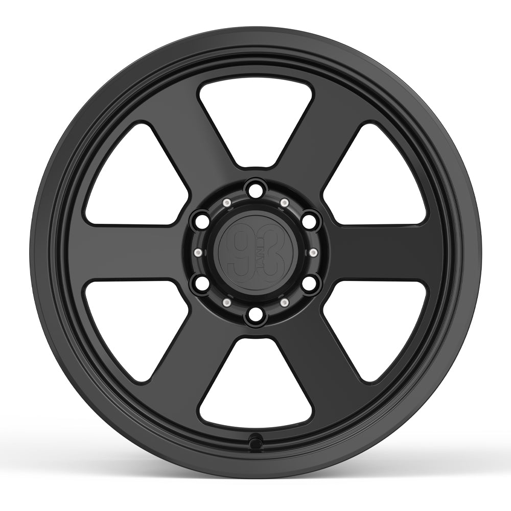 FRS-06 | 6061-T6 Forged | Smooth Lip | Black