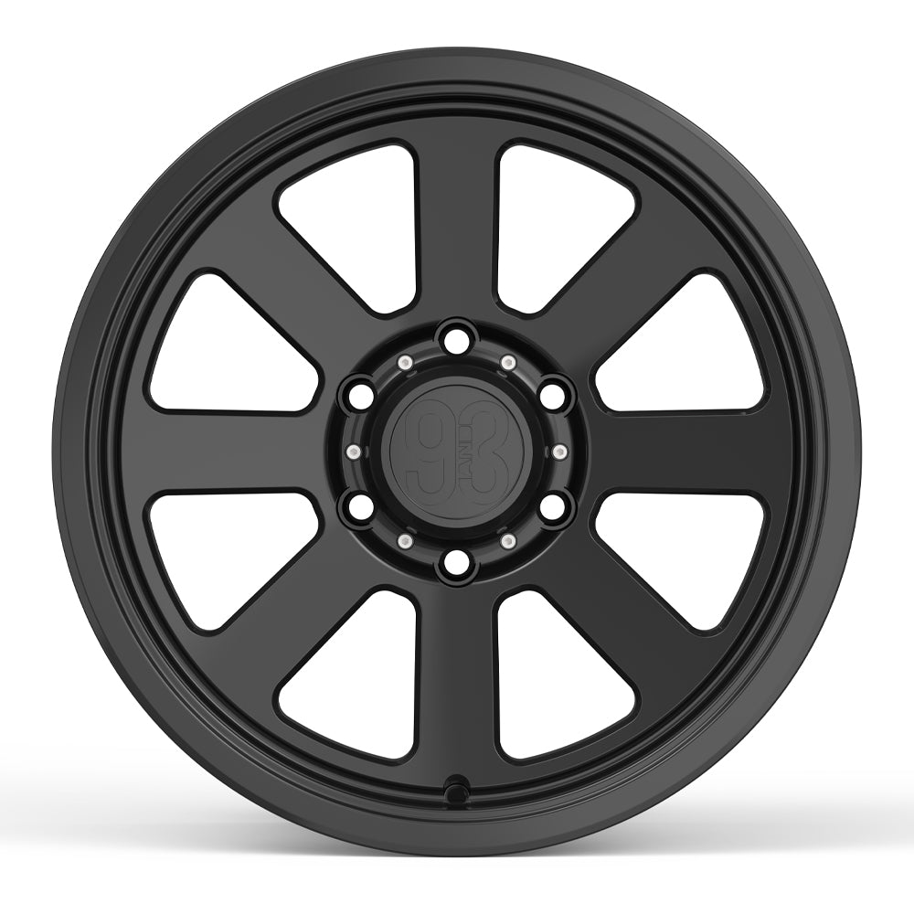 FRS-08 | 6061-T6 Forged | Smooth Lip | Black