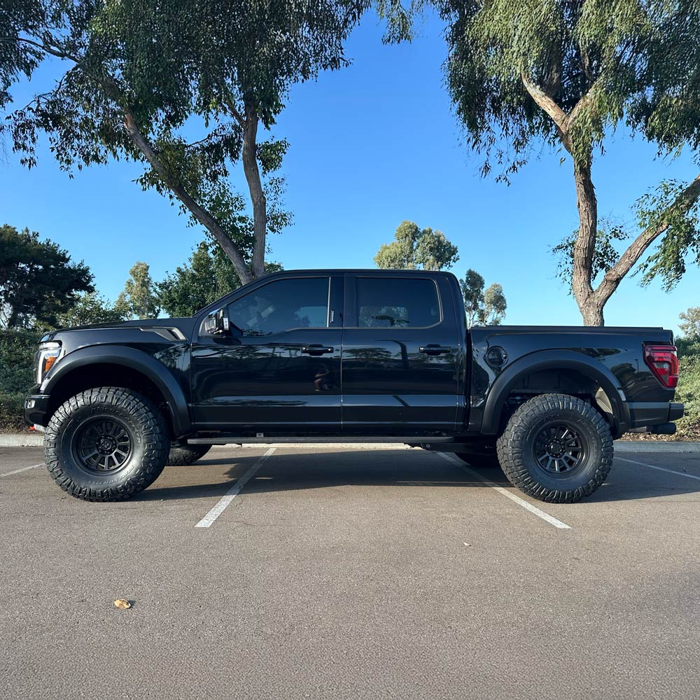 FRS-12 | 6061-T6 Forged | Smooth Lip | Black