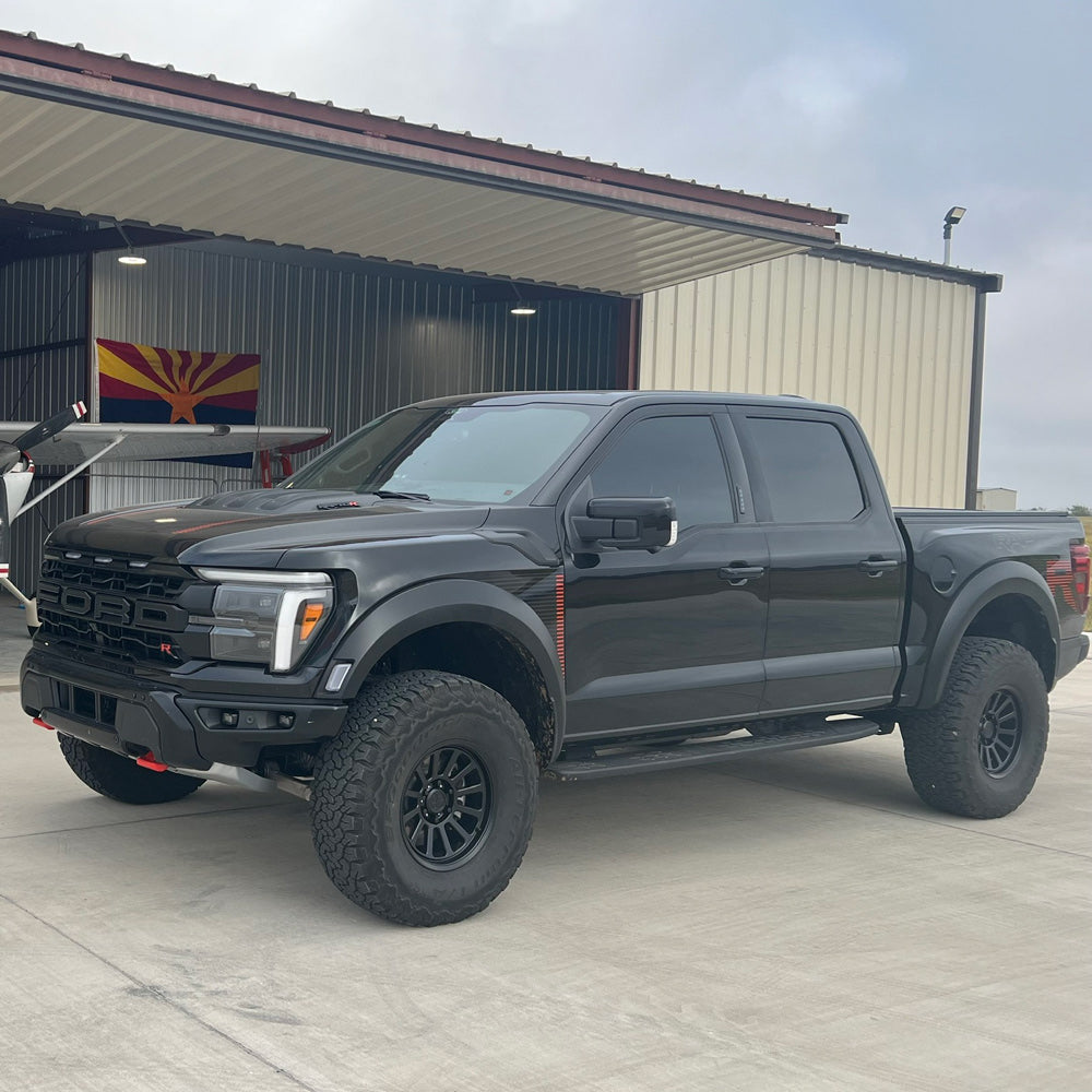 FRS-12 | 6061-T6 Forged | Smooth Lip | Black