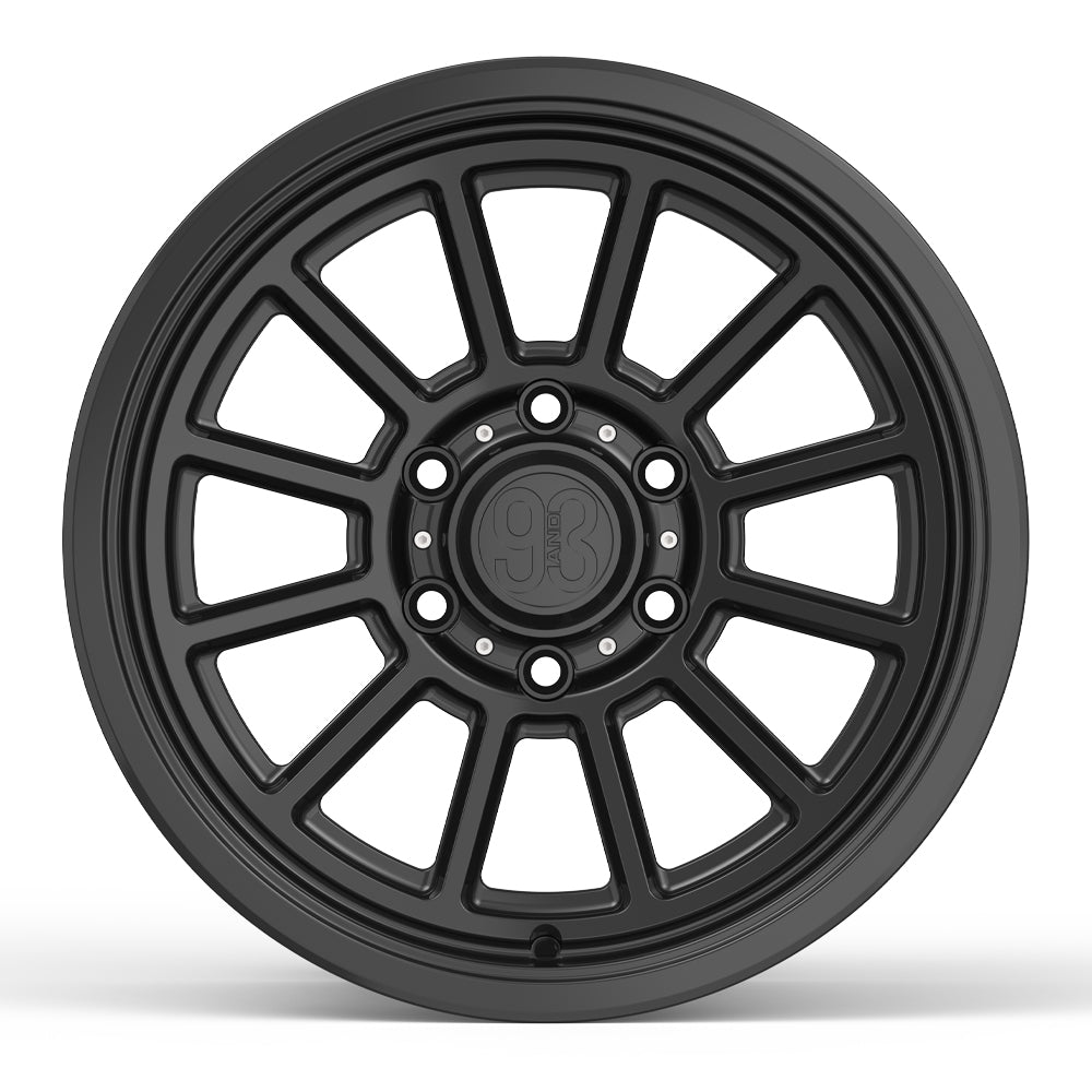 FRS-13 | 6061-T6 Forged | Smooth Lip | Black