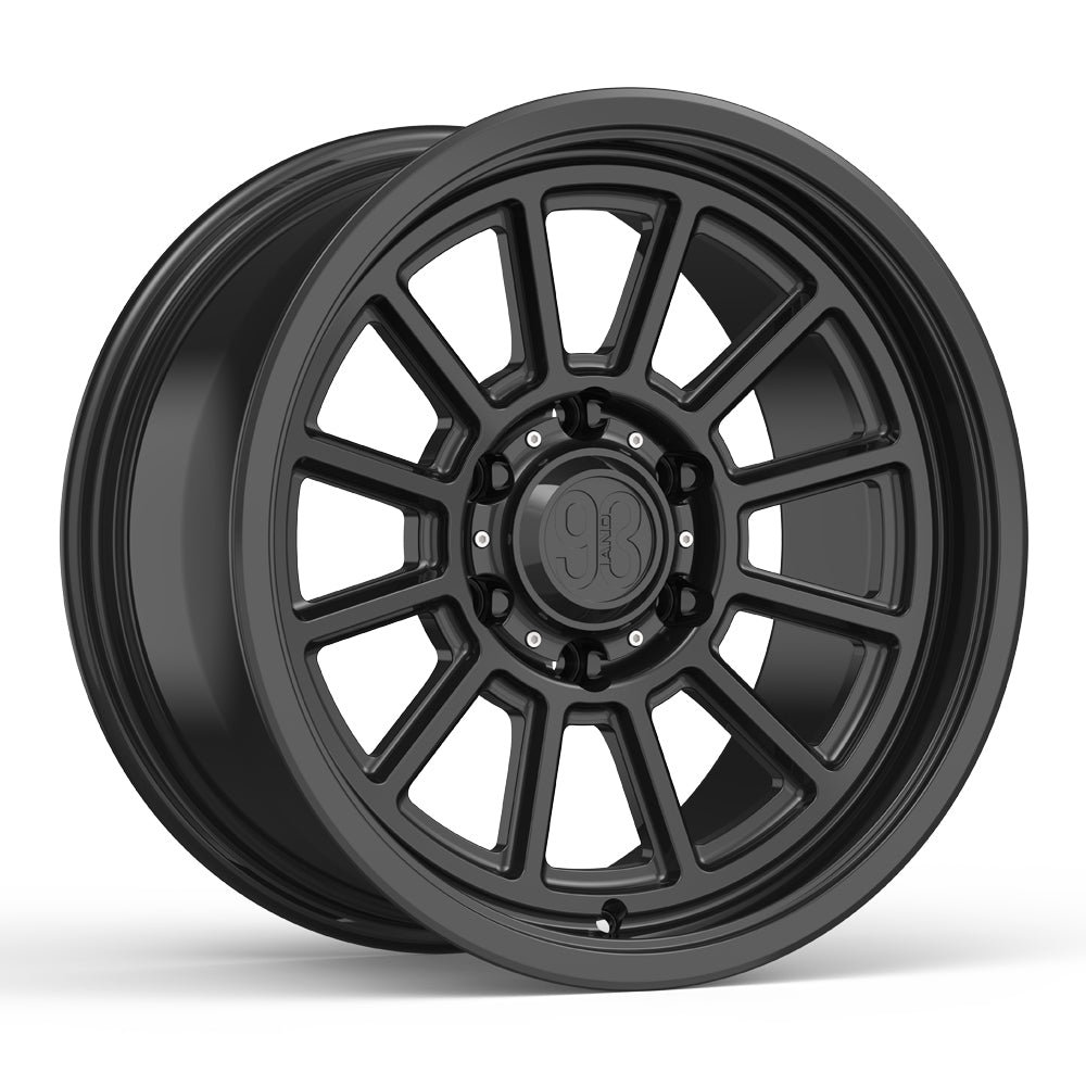 FRS-13 | 6061-T6 Forged | Smooth Lip | Black