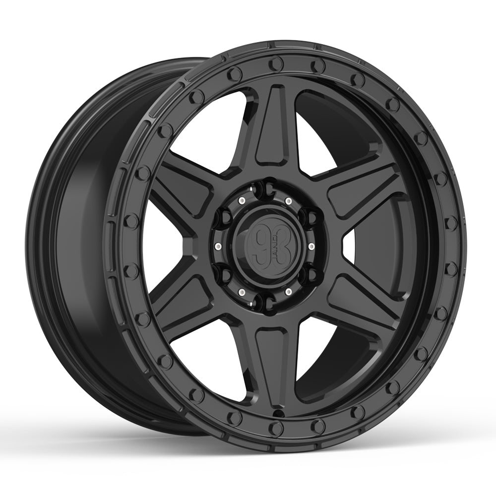 XR-01 | 6061-T6 Forged | Simulated Beadlock | Black