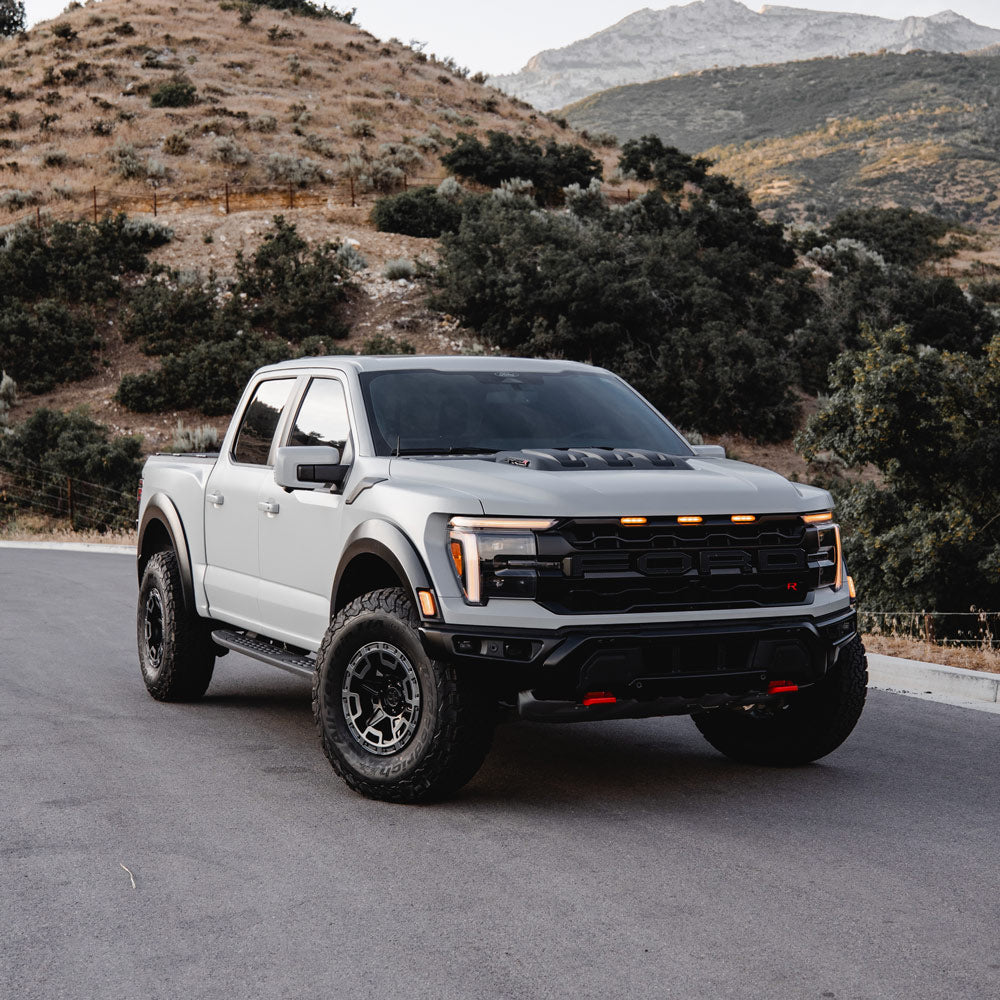 (Set of 4) XR-01R | 6061-T6 Forged | Simulated Beadlock w/ Removable Rings | Matte Black, Matte Gunmetal Rings (6x135 | 17x8.5, 0mm Offset)