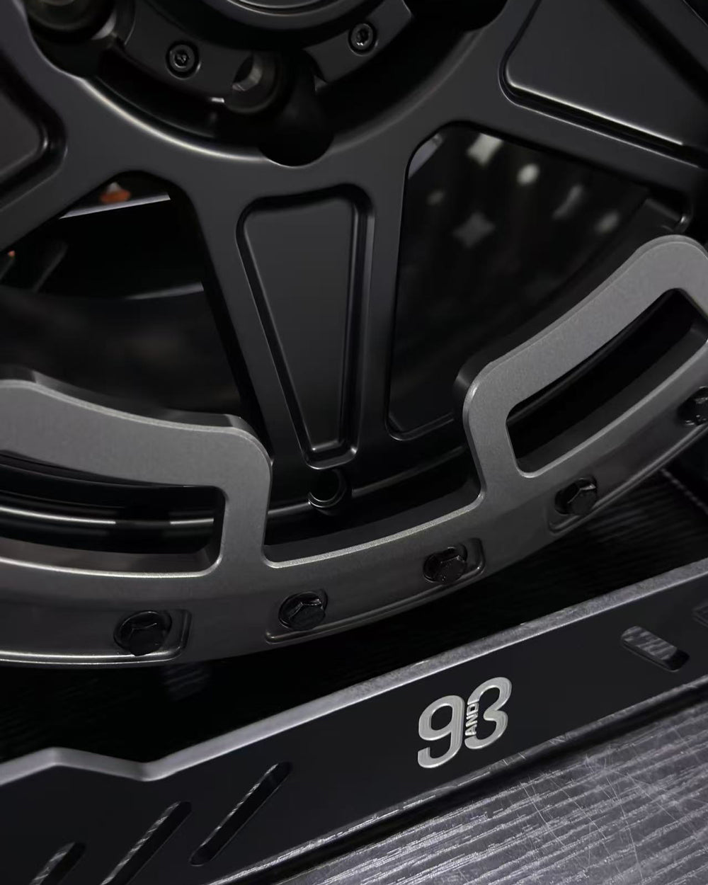 (Set of 4) XR-01R | 6061-T6 Forged | Simulated Beadlock w/ Removable Rings | Matte Black, Matte Gunmetal Rings (6x135 | 17x8.5, 0mm Offset)