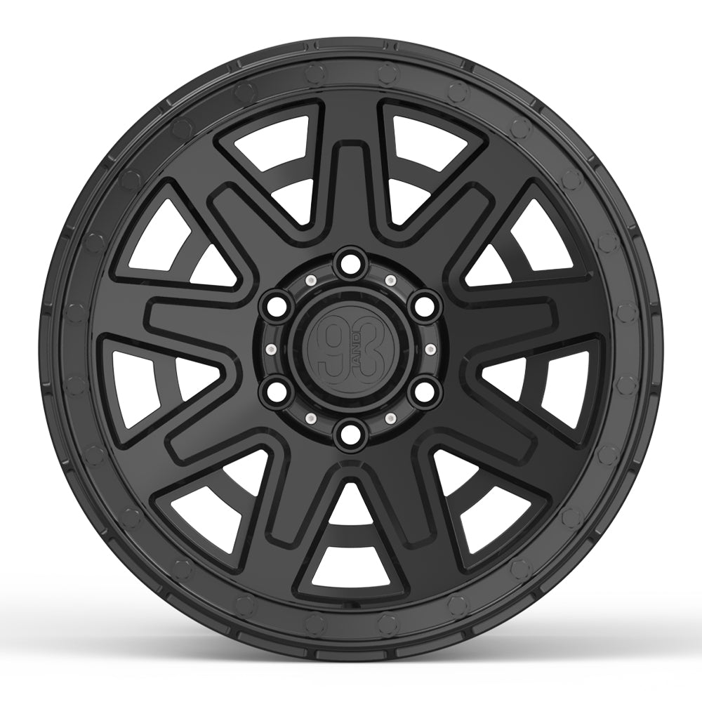 XR-02 | 6061-T6 Forged | Simulated Beadlock | Black