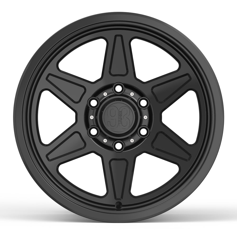 XRS-01 | 6061-T6 Forged | Smooth Lip | Black