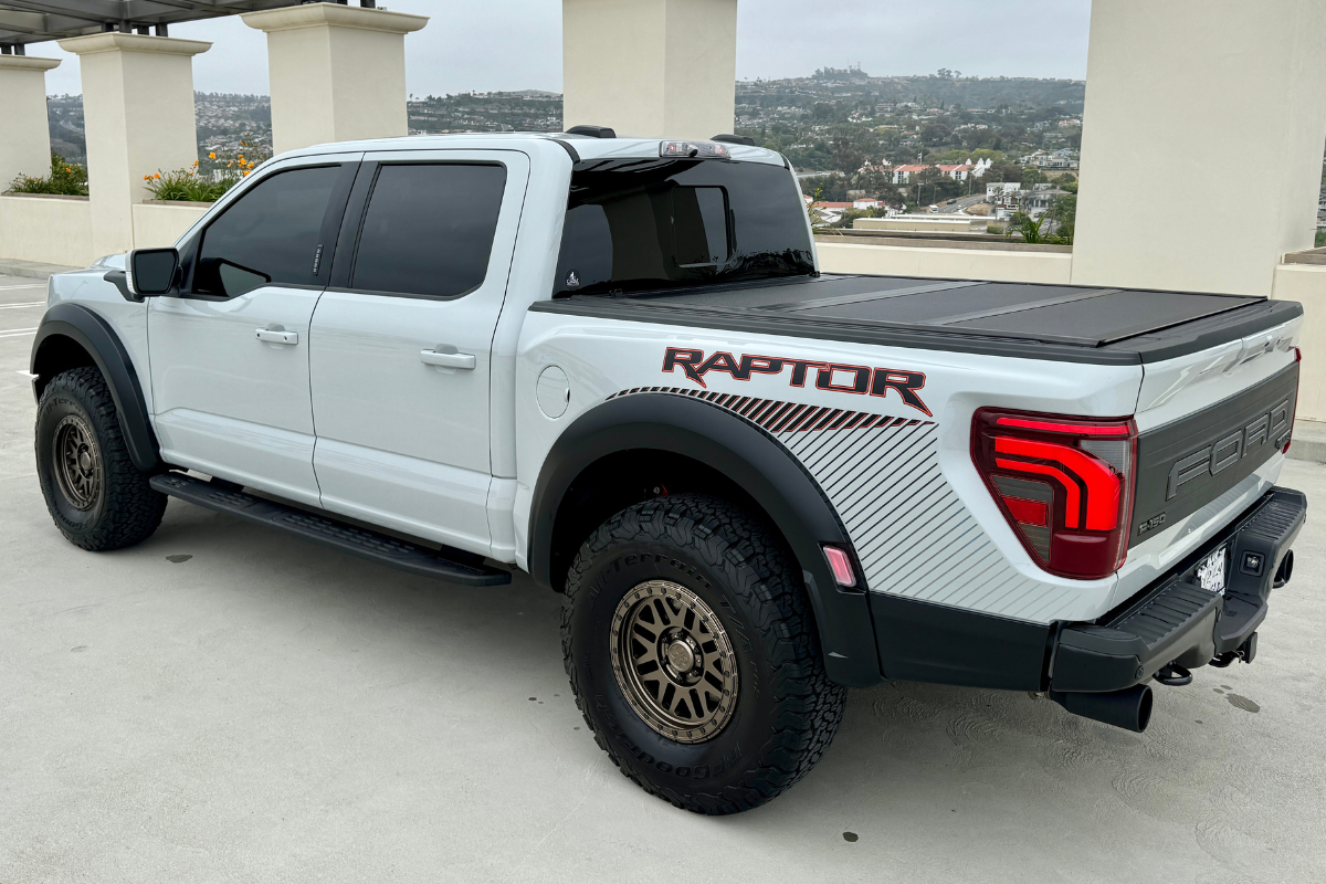 Add On Raptor Beadlocks 2024 Ford F-150 Raptor | FR-01 Simulated Beadlock | Matte Bronze | 17x8 ...