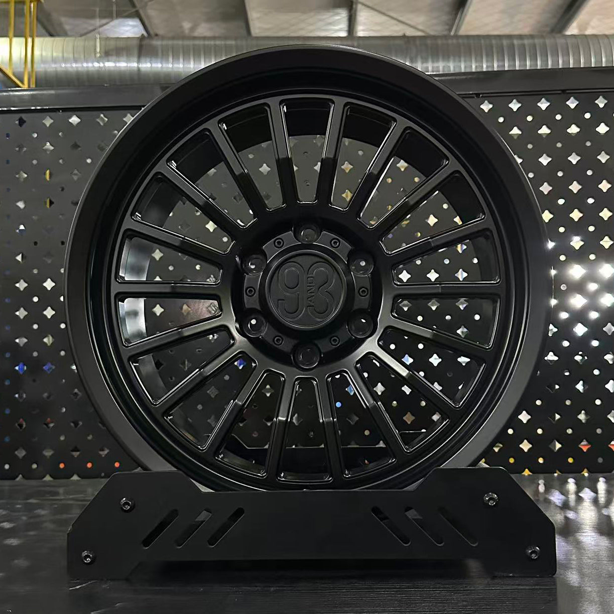 (Set of 4) FRS-18 | 6061-T6 Forged | Smooth Lip | Satin Black (6x135 | 17x8.5, 0mm Offset)