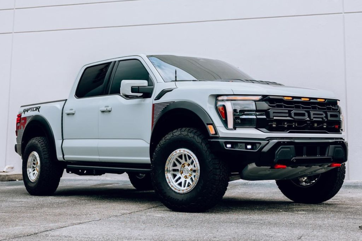 F150 Raptor R Beadlocks 2024 Ford F-150 Raptor R | FR-01 Simulated Beadlock | Machined | 17x9 ...