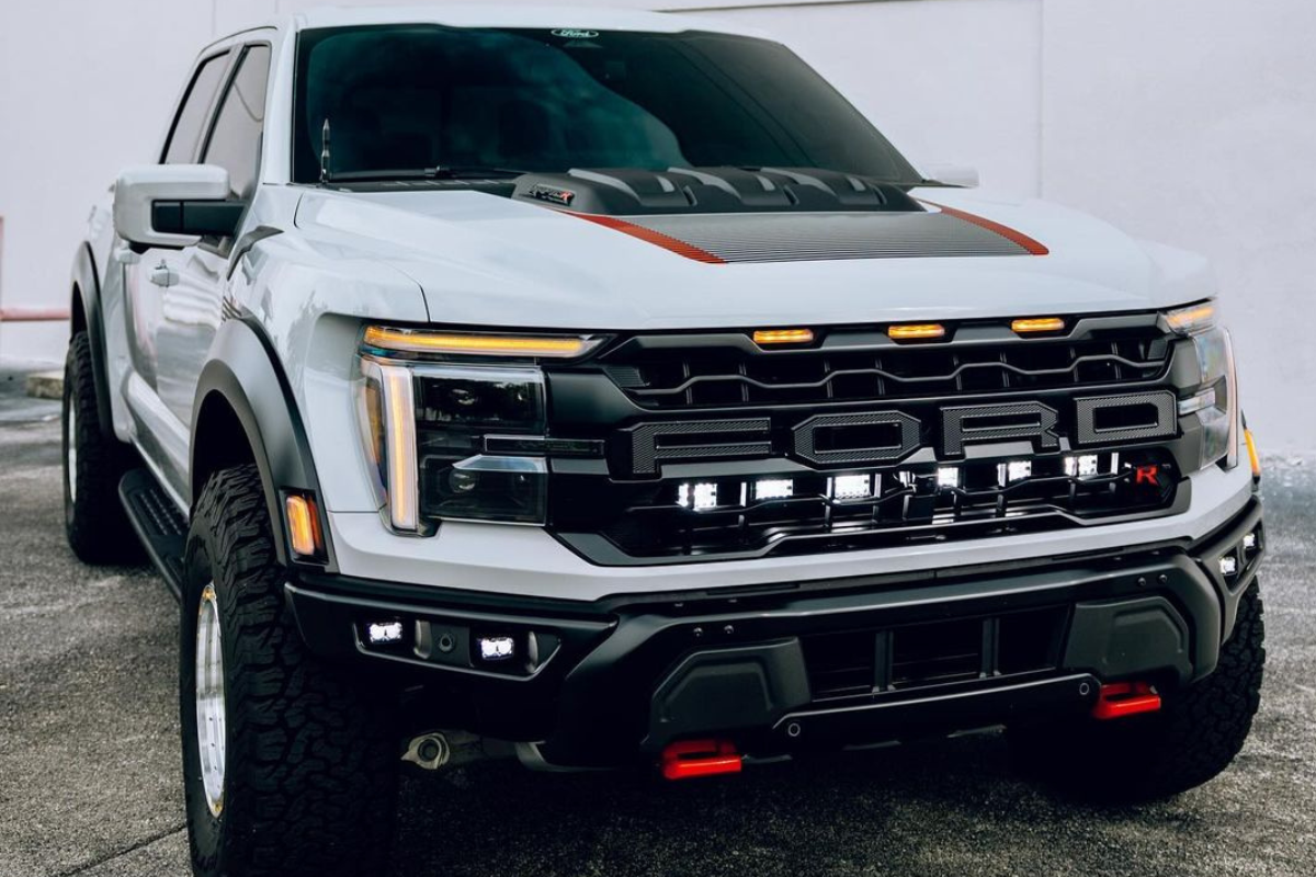 F150 Raptor R Beadlocks 2024 Ford F-150 Raptor R | FR-01 Simulated Beadlock | Machined | 17x9 ...
