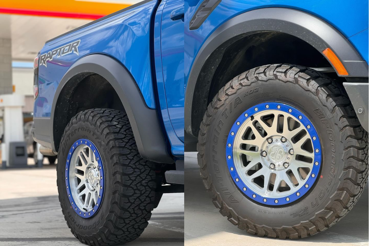 2024 Ford Ranger Raptor | FR-01R Simulated Beadlock w/ Removable Ring ...