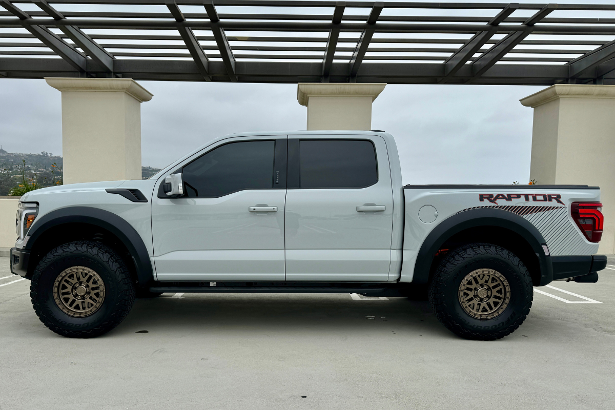 F150 Raptor R Beadlocks 2024 Ford F-150 Raptor | FR-01 Simulated Beadlock | Matte Bronze | 17x8 ...