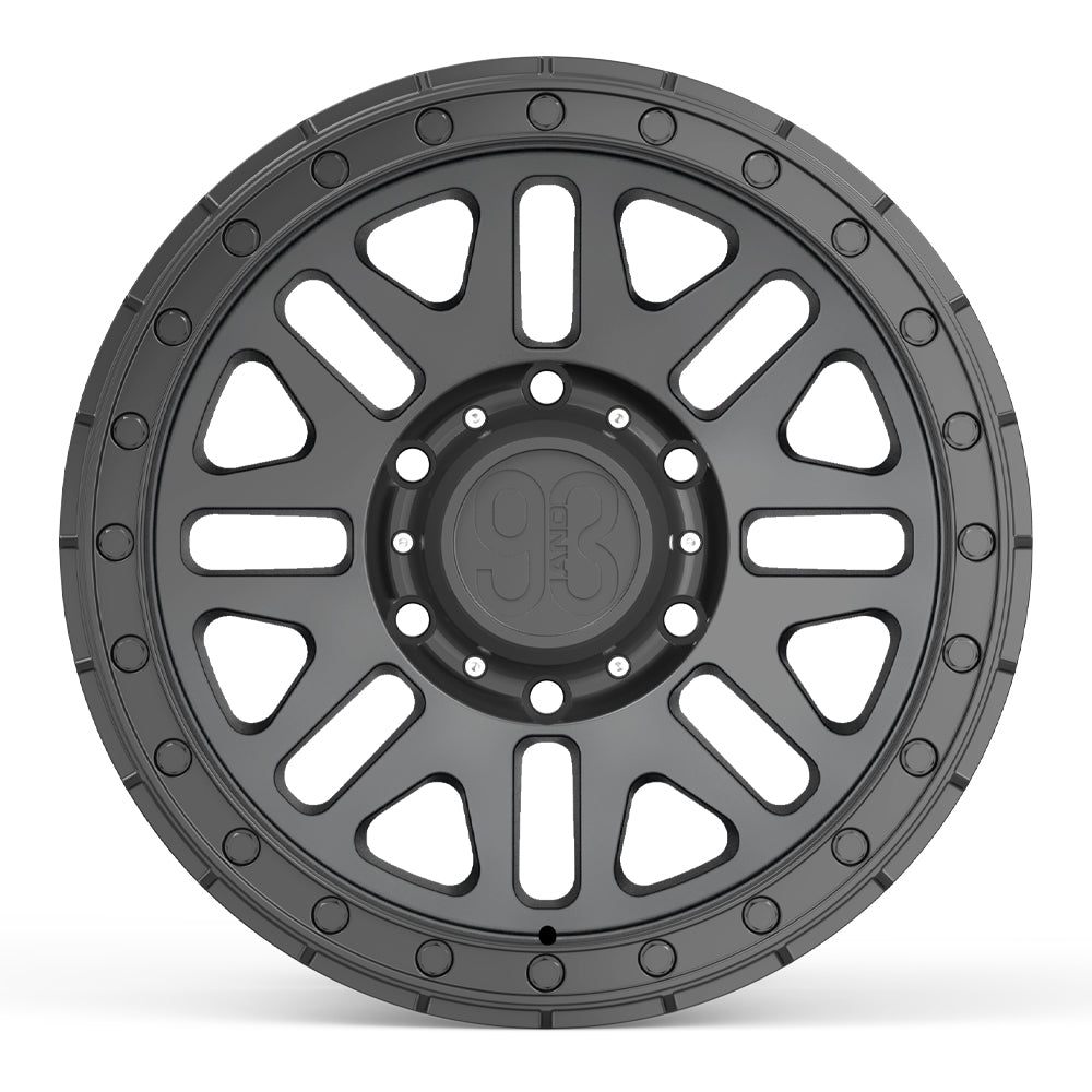 FR-01 | Monoblock Forged | Simulated Beadlock | Matte Gray