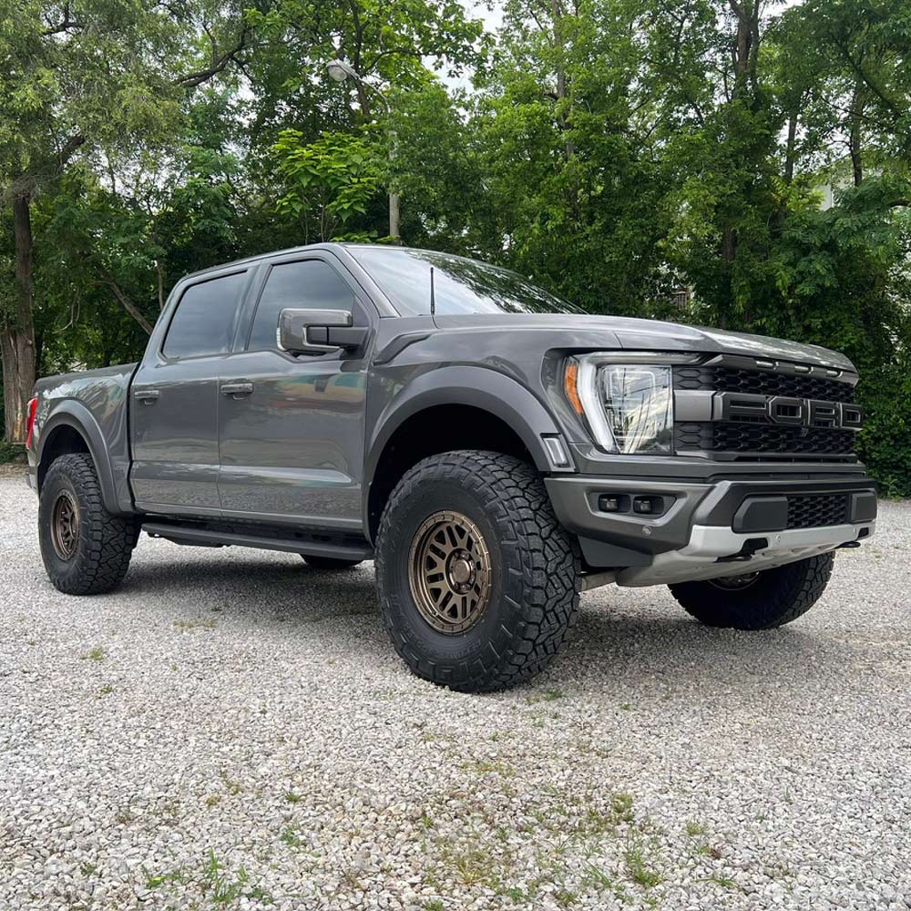 F150 Raptor R Beadlocks 2024 Ford F-150 Raptor R | FR-01 Simulated Beadlock | Matte Bronze ...
