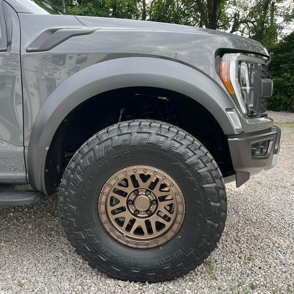 F150 Raptor R Beadlocks 2024 Ford F-150 Raptor R | FR-01 Simulated Beadlock | Matte Bronze ...