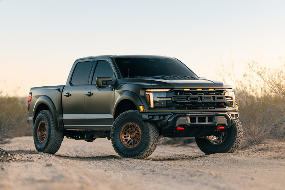F150 Raptor R Beadlocks 2024 Ford F-150 Raptor R | FR-01 Simulated Beadlock | Matte Brushed ...
