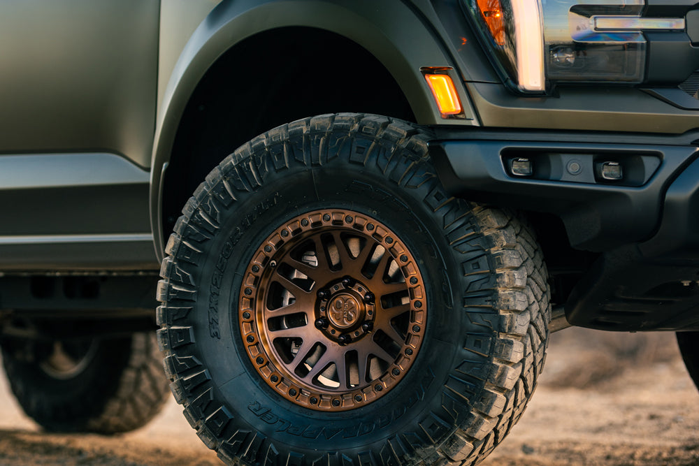 2024 Ford F-150 Raptor R | FR-01 Simulated Beadlock | Matte Brushed ...