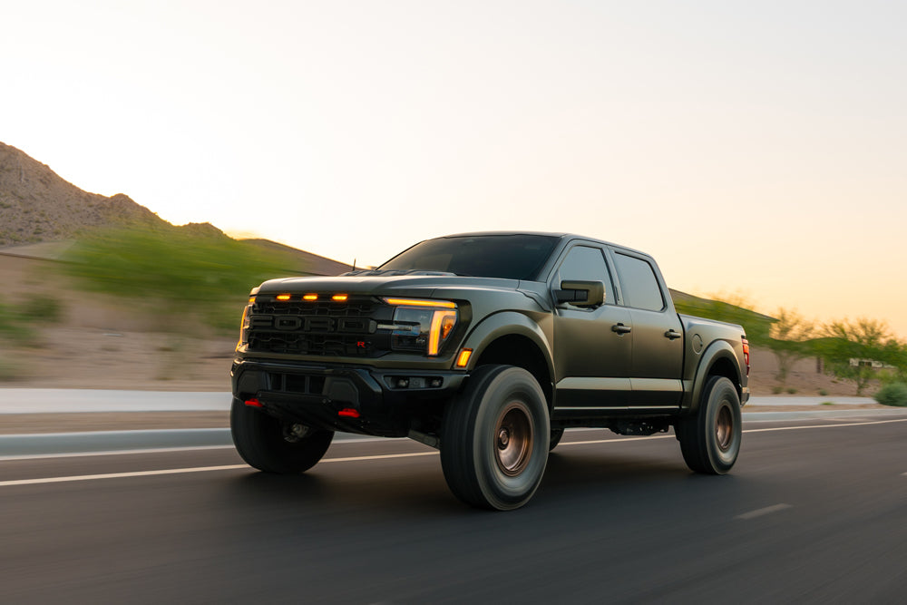 F150 Raptor R Beadlocks 2024 Ford F-150 Raptor R | FR-01 Simulated Beadlock | Matte Brushed ...