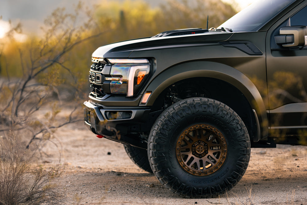 F150 Raptor R Beadlocks 2024 Ford F-150 Raptor R | FR-01 Simulated Beadlock | Matte Brushed ...