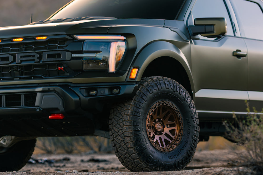 F150 Raptor R Beadlocks 2024 Ford F-150 Raptor R | FR-01 Simulated Beadlock | Matte Brushed ...