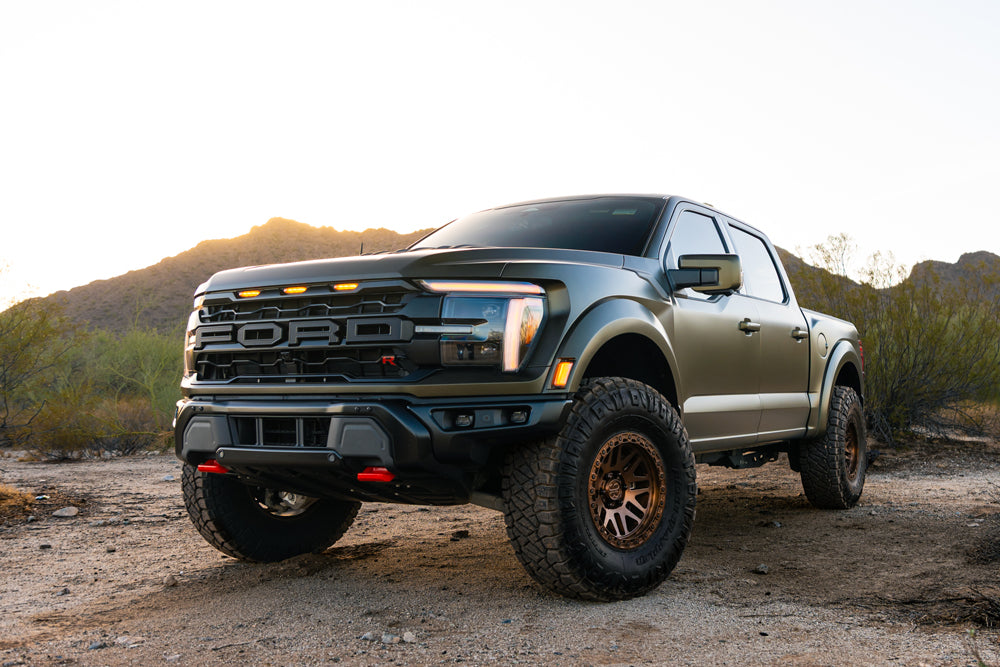 F150 Raptor R Beadlocks 2024 Ford F-150 Raptor R | FR-01 Simulated Beadlock | Matte Brushed ...