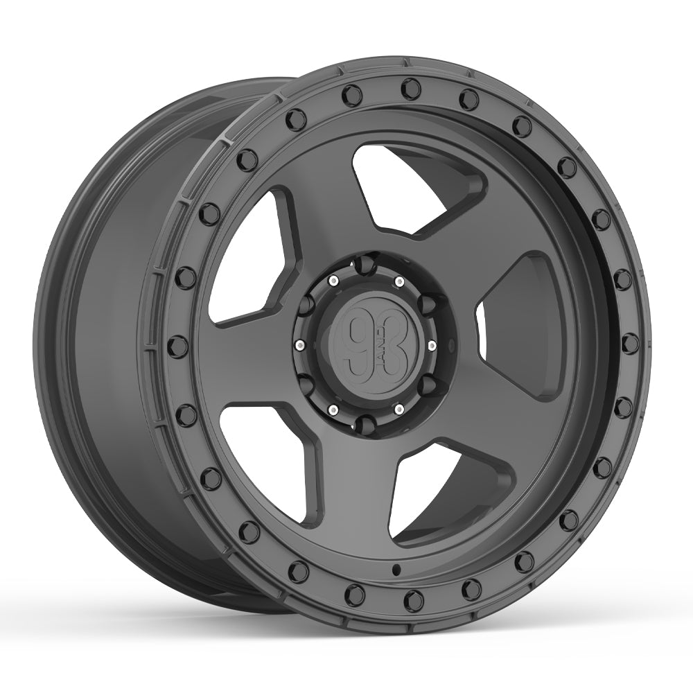 FR-05 | Monoblock Forged | Simulated Beadlock | Matte Gray