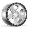 FR-05R | 6061-T6 Forged | Simulated Beadlock w/ Removable Ring