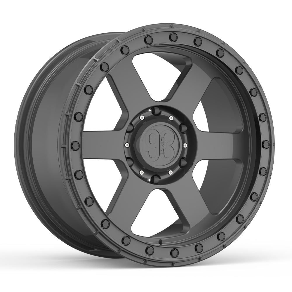 FR-06 | Monoblock Forged | Simulated Beadlock | Matte Gray