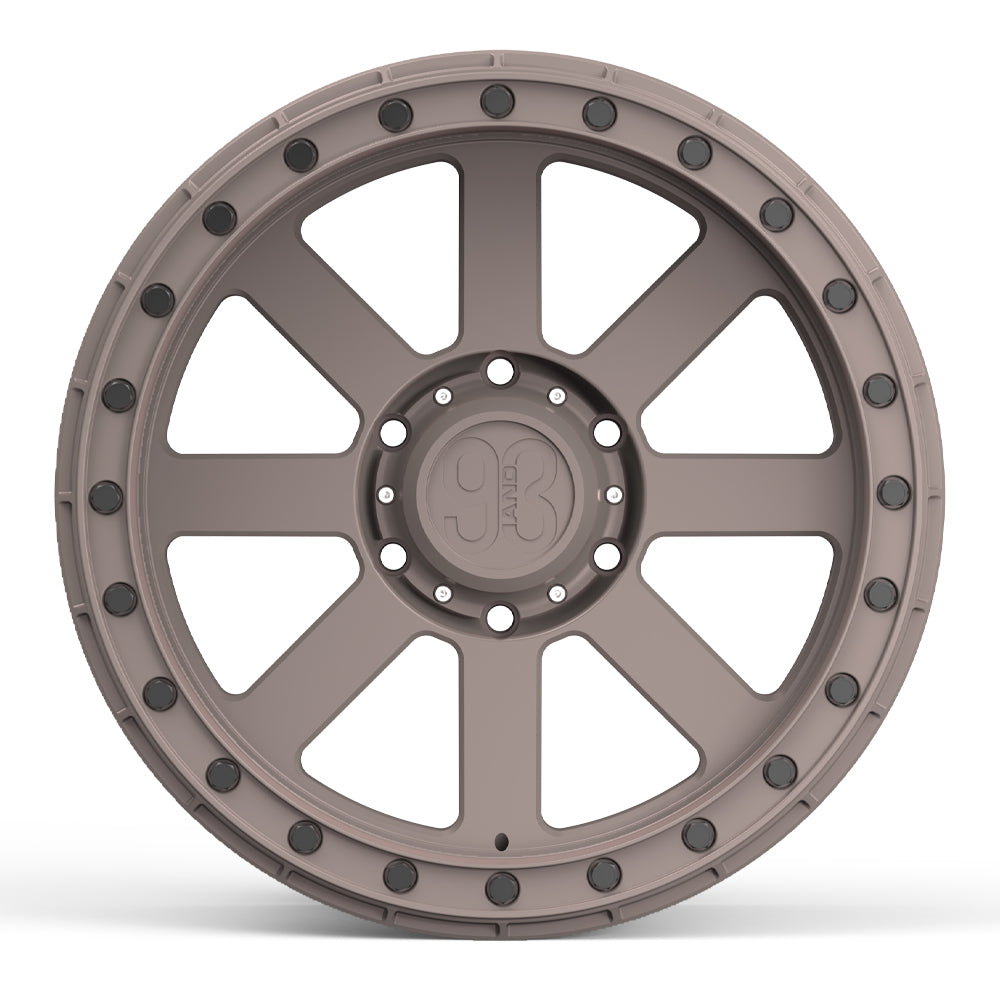 FR-08 | Monoblock Forged | Simulated Beadlock | Matte Bronze