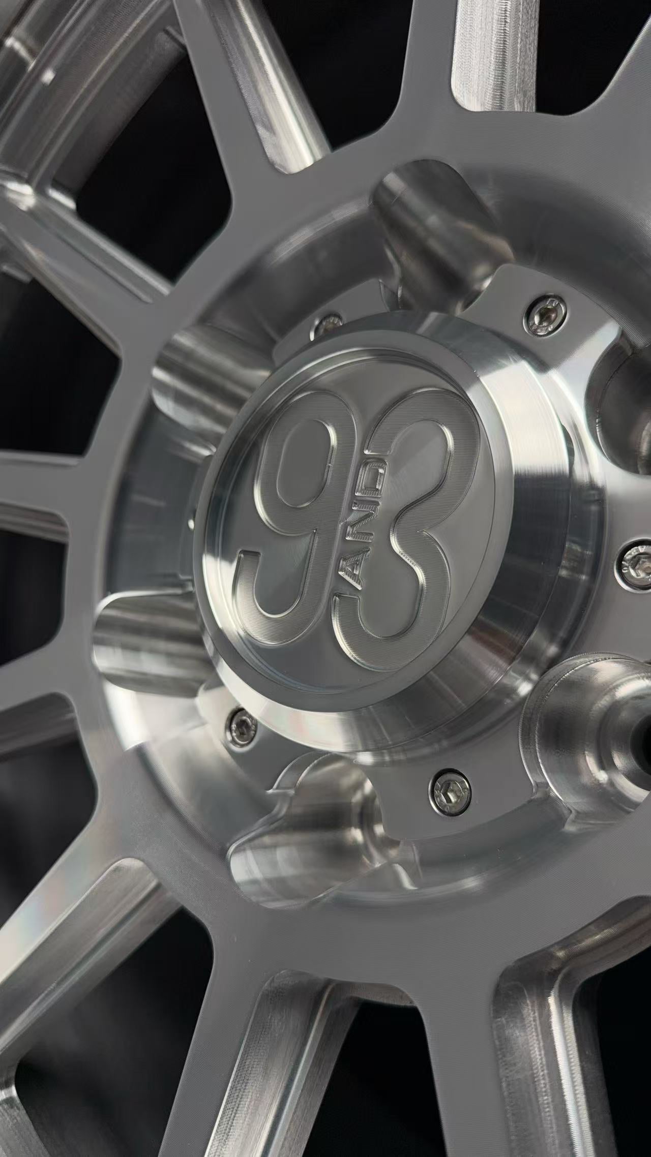 (Set of 4) FR-11 | 6061-T6 Forged | Simulated Beadlock | Machined Clear (6x135 | 17x8.5, 0mm Offset)