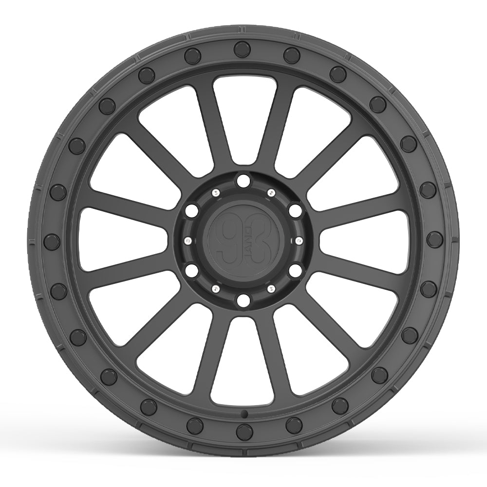 FR-12 | Monoblock Forged | Simulated Beadlock | Matte Gray