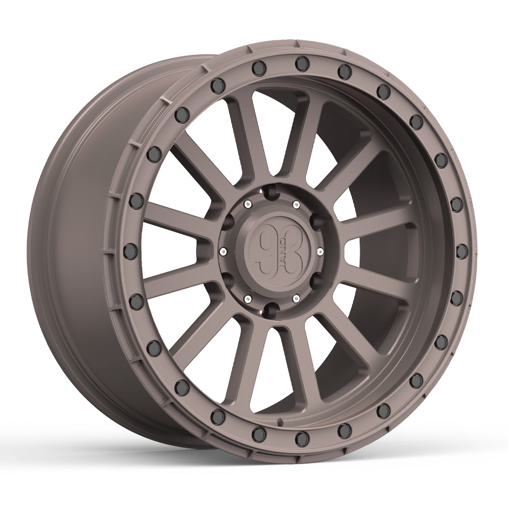 FR-12 | Monoblock Forged | Simulated Beadlock | Matte Bronze