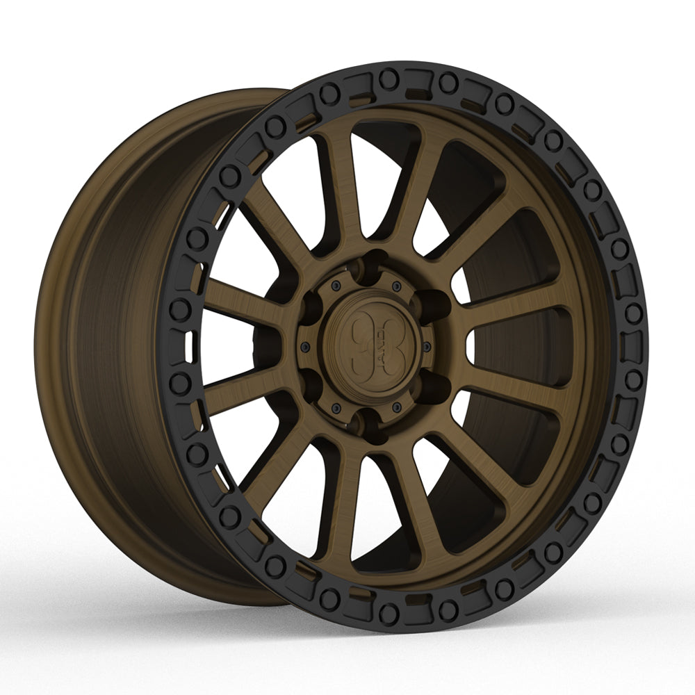 FR-12R | 6061-T6 Forged | Simulated Beadlock w/ Removable Ring