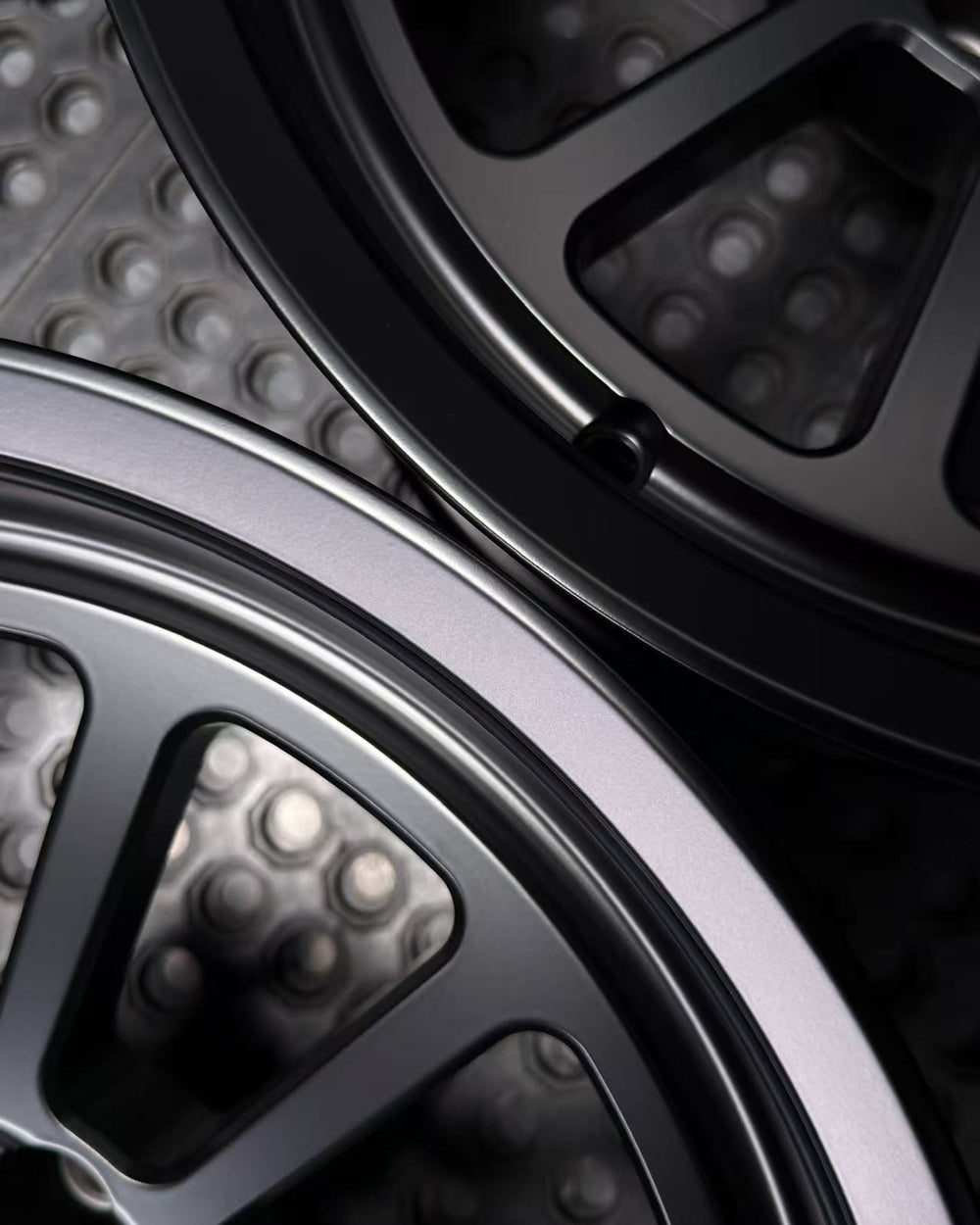 (Set of 4) FRS-12 | 6061-T6 Forged | Smooth Lip | Matte Black (6x135 | 17x8.5, 0mm Offset)