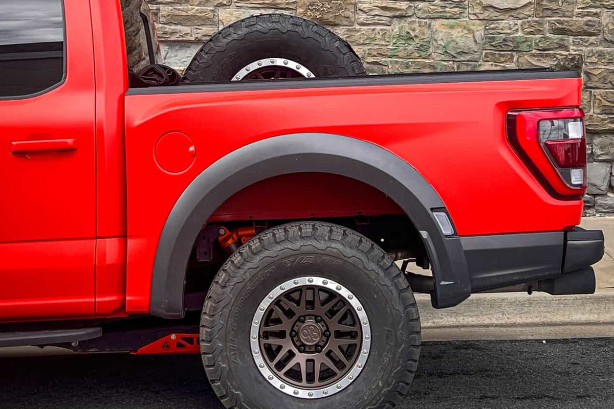 F150 Raptor R Beadlocks 2023 Ford F-150 Raptor | FR-01R Simulated Beadlock w/ Removable Ring ...